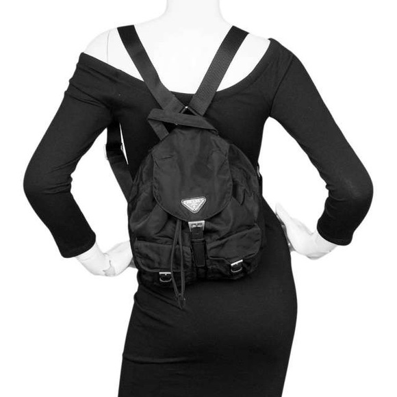 prada vela nylon backpack
